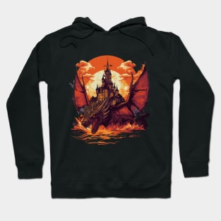 Mighty Red Dragon Hoodie